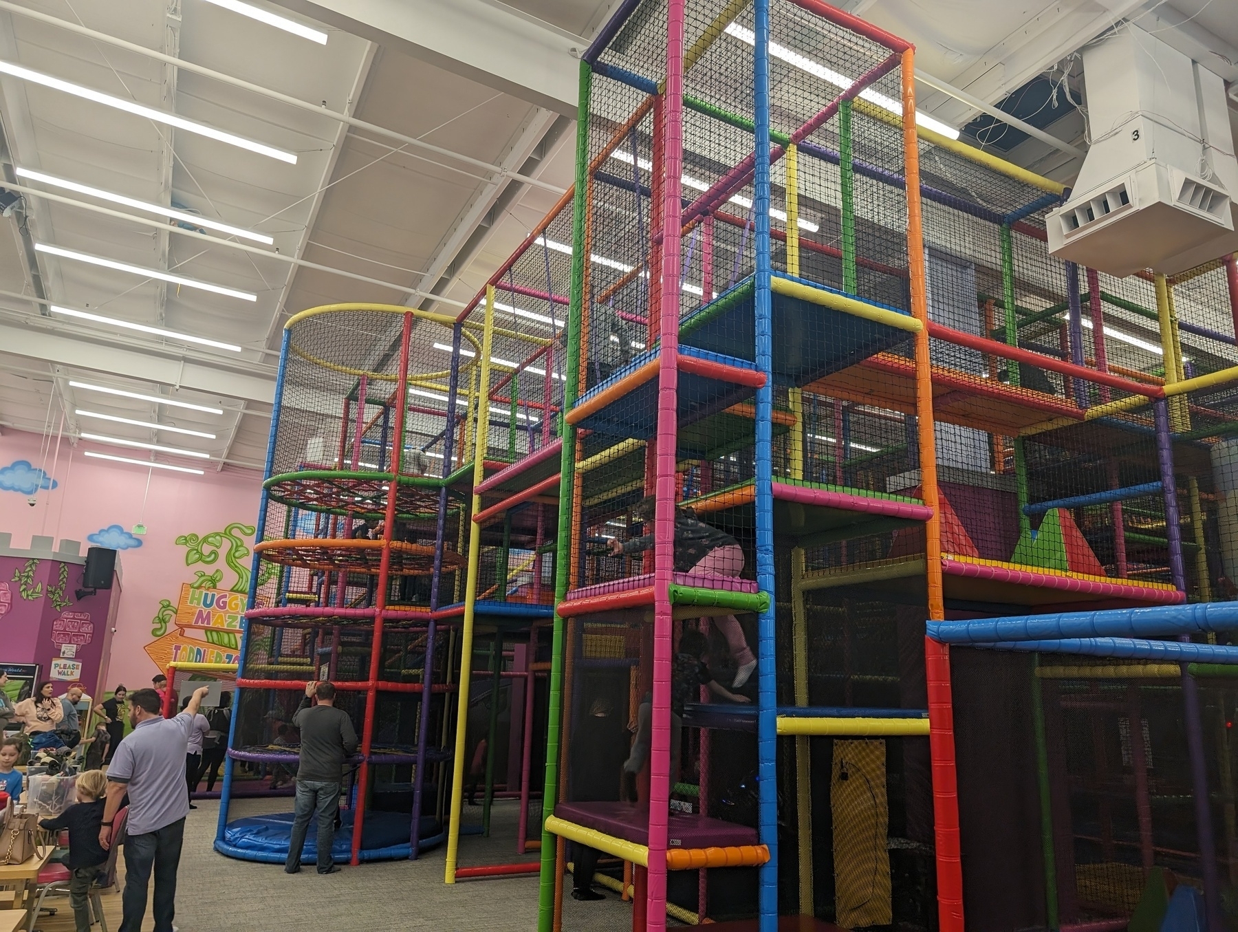 Photo of "Kids Empire" interior in Olathe, Kansas. This does not even begin to remotely do this place justice.